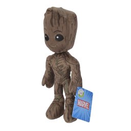 Jucarie de plus Marvel Groot 25 cm, moale si usor de transportat