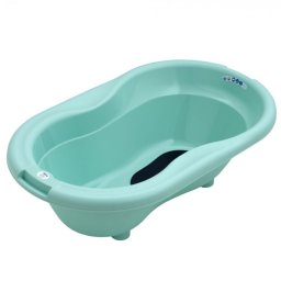 Cadita pentru bebelusi cu suport antiderapant Swedish Green, 0+ luni