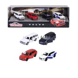 Set 4 masinute Majorette Premium Volvo V90 din metal, scara 1:64