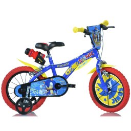 Bicicleta pentru copii Sonic Dino Bikes 16 inch, cu roti ajutatoare