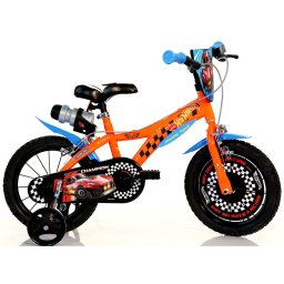Bicicleta pentru copii Hot Wheels Dino Bikes 16 inch cu roti ajutatoare