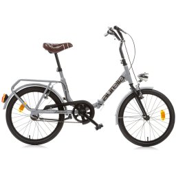 Bicicleta pliabila pentru copii Aurelia Dino Bikes 20 inch, gri