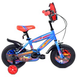 Bicicleta pentru copii 3-6 ani Belderia Fastwheel 14 inch, albastra