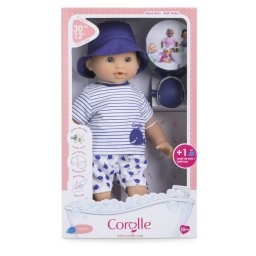 Papusa bebelus de baie Corolle Marin, 30 cm, cu accesorii
