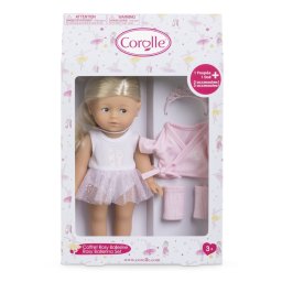 Papusa Corolle Rosy Balerina 20 cm cu accesorii, set cadou