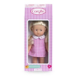 Papusa Corolle Mini Corolline Rosy, rochita roz, 20 cm