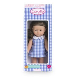 Papusa Corolle Mini Corolline Romy, rochita albastra, 20 cm