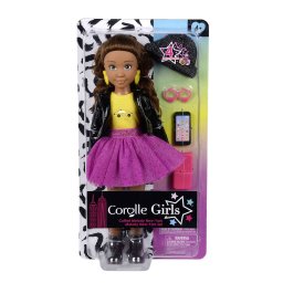 Papusa Corolle Melody 28 cm cu accesorii, Set New York