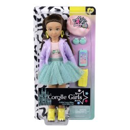 Papusa Corolle Luna 28 cm cu accesorii fashion, Saptamana Modei Milano