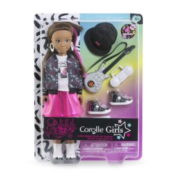 Papusa Melody 28 cm cu set studio muzical si accesorii