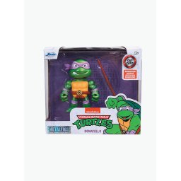 Figurina metalica Donatello Testoasele Ninja, articulata, 10 cm