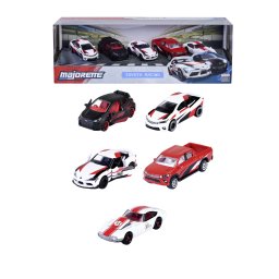 Set 5 masinute metalice Majorette Toyota Racing, scara 1:64