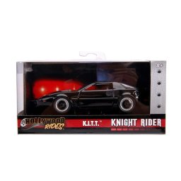 Masinuta metalica KITT Knight Rider Hollywood Rides, scara 1:32
