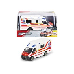 Ambulanta metalica Majorette Mercedes-Benz Sprinter, scara 1:43