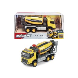 Betoniera metalica Volvo Majorette, scara 1:45, cu tambur rotativ
