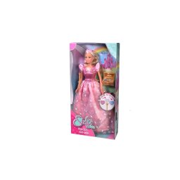 Papusa Steffi Love Printesa Diamant cu accesorii si cufar