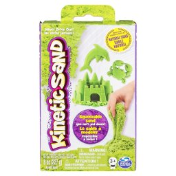 Nisip kinetic verde de rezerva 226 g pentru modelaj creativ