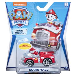 Masinuta metalica Marshall Paw Patrol True Metal, 3 ani+