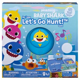 Joc Baby Shark de vanatoare cu sunete pentru copii 3+ ani