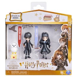 Set 2 figurine Harry Potter si Cho Chang Magical Minis, 7,5 cm