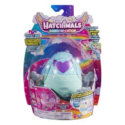 Set de joaca Hatchimals Rainbowcation Playdate cu figurine si accesorii