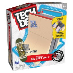Rampa Tech Deck X-Connect Big Vert Wall cu fingerboard inclus