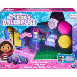 Set camera de joaca Gabby's Dollhouse cu masinuta si accesorii