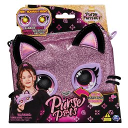 Geanta interactiva Purse Pets Rainbow Lights Purdy Purrfect