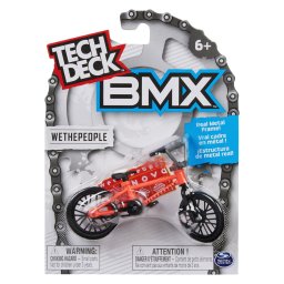 Bicicleta BMX miniaturala Tech Deck Wethepeople cu cadru metalic
