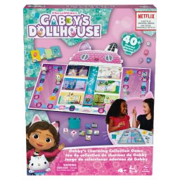 Joc de colectie Gabby's Dollhouse cu farmece, 2-4 jucatori, 4+ ani