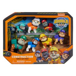 Set figurine Rubble & Crew cu 7 personaje, pachet cadou pentru copii