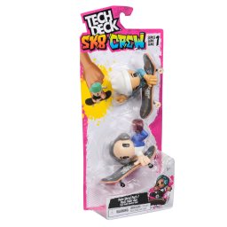 Tech Deck Sk8 Crew set cu 2 skateboarduri de degete si 2 figurine