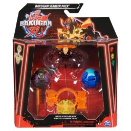 Set Bakugan Starter Pack cu Bruiser, Mantid si Titanium Trox
