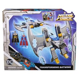 Batwing transformabil Batman DC Metal Force cu robot Mech si figurine