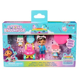 Set figurine Gabby's Dollhouse Kitty Care cu Gabby si accesorii