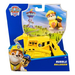 Patrula Catelusilor Rubble Buldozer cu figurina, vehicul de baza