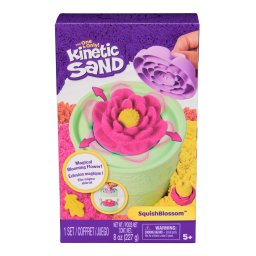 Kinetic Sand Squish Blossom, set creativ cu flori din nisip kinetic