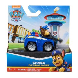 Patrula Catelusilor Pup Squad Racers Chase cu vehicul si figurina