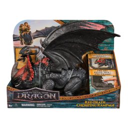 Figurina Dragonul Rosu cu muscare, How to Train Your Dragon