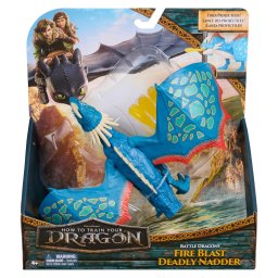 Figurina dragon Deadly Nadder Fire Blast, 26,5 cm, Cum sa iti dresezi dragonul