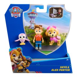 Set 3 figurine Patrula Catelusilor cu Skye si Alex Porter