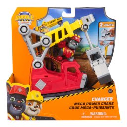 Rubble & Crew Charger set macara de santier cu figurina si 2 unelte