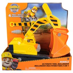Buldozer multifunctional 2 în 1 Rubble si Echipa cu 4 unelte
