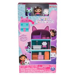 Set de joaca mini Gabby's Dollhouse cu figurine si accesorii