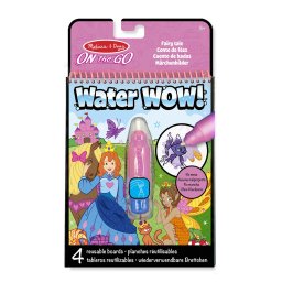 Carte de colorat cu apa reutilizabila Melissa & Doug Water Wow Basme