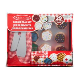 Set de joaca fursecuri din lemn Melissa & Doug, 29 piese, 3 ani+