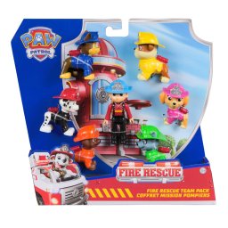 Set 7 figurine Patrula Catelusilor Fire Rescue cu Ryder, 3 ani+