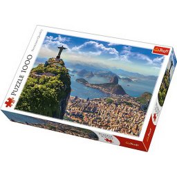 Puzzle Trefl 1000 piese Rio de Janeiro, imagine panoramica