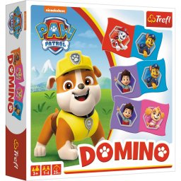 Joc domino Paw Patrol Trefl pentru copii, multicolor, 4+ ani