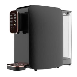 Aparat pentru purificarea si incalzirea apei de la robinet ELIXIR, 2100W, 38-99°C, Osmoza inversa, Imbogatire minerala, Negru